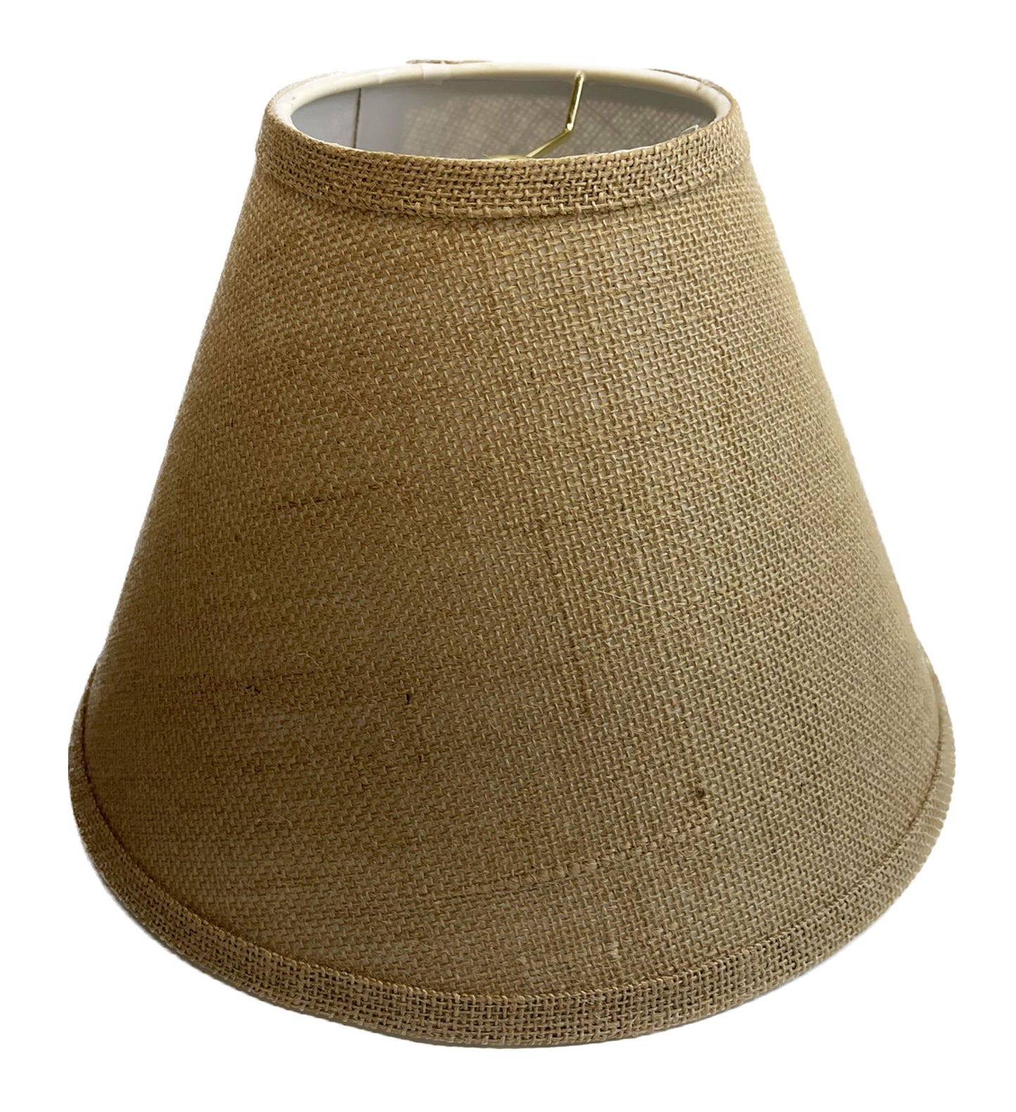 Rustic Burlap Lamp Shade - 12"