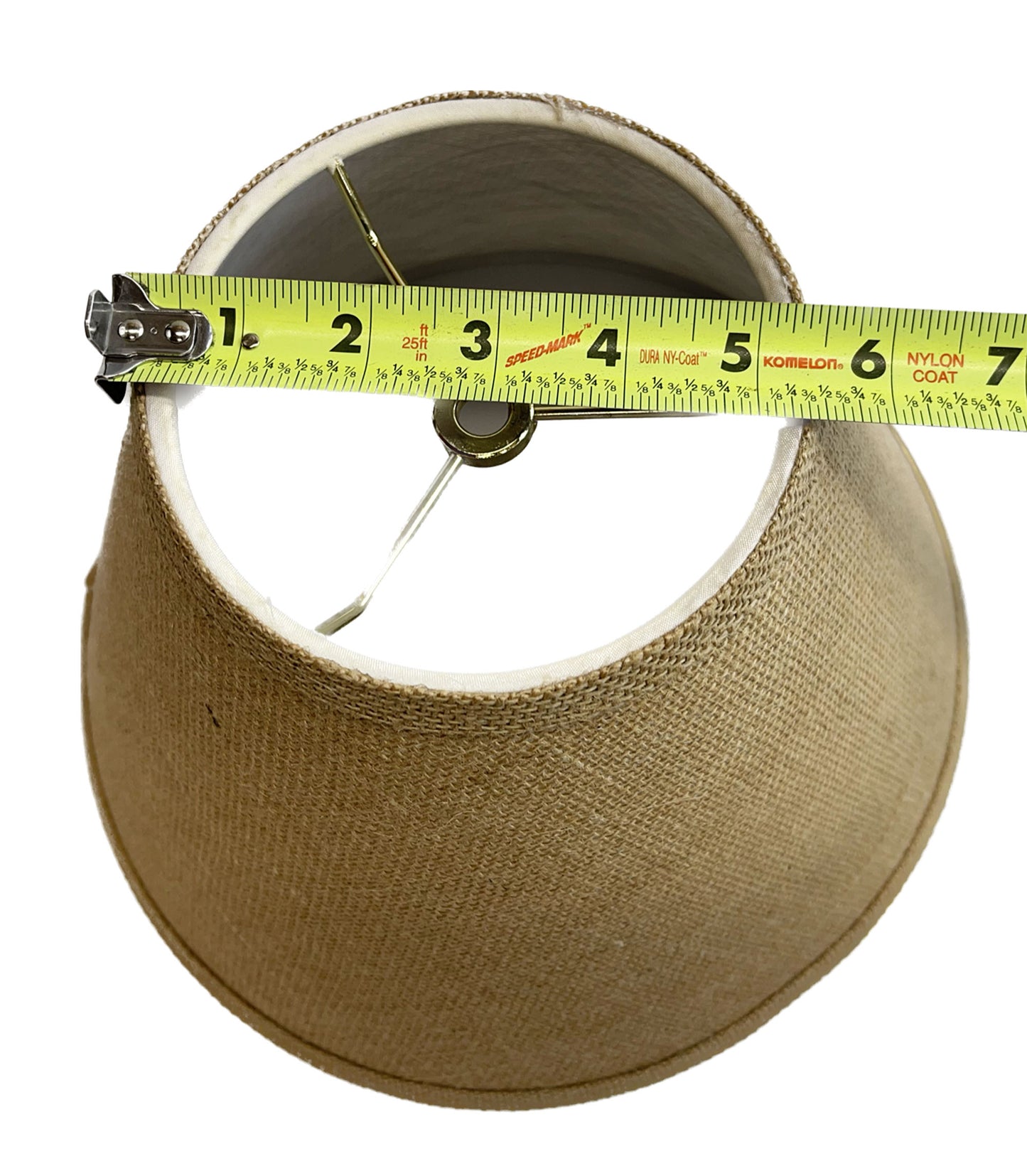 Rustic Burlap Lamp Shade - 12"