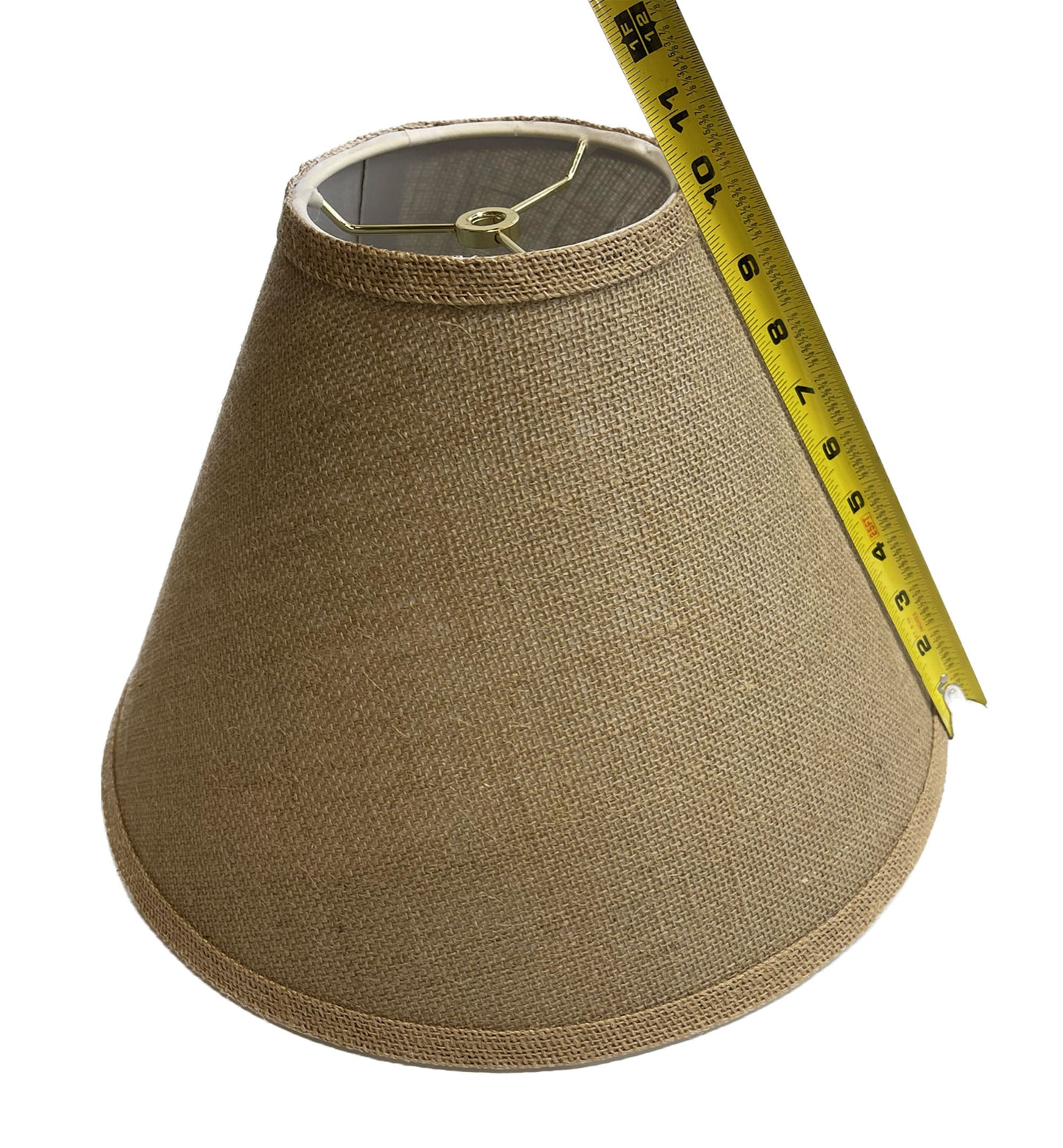 Rustic Burlap Lamp Shade - 14"