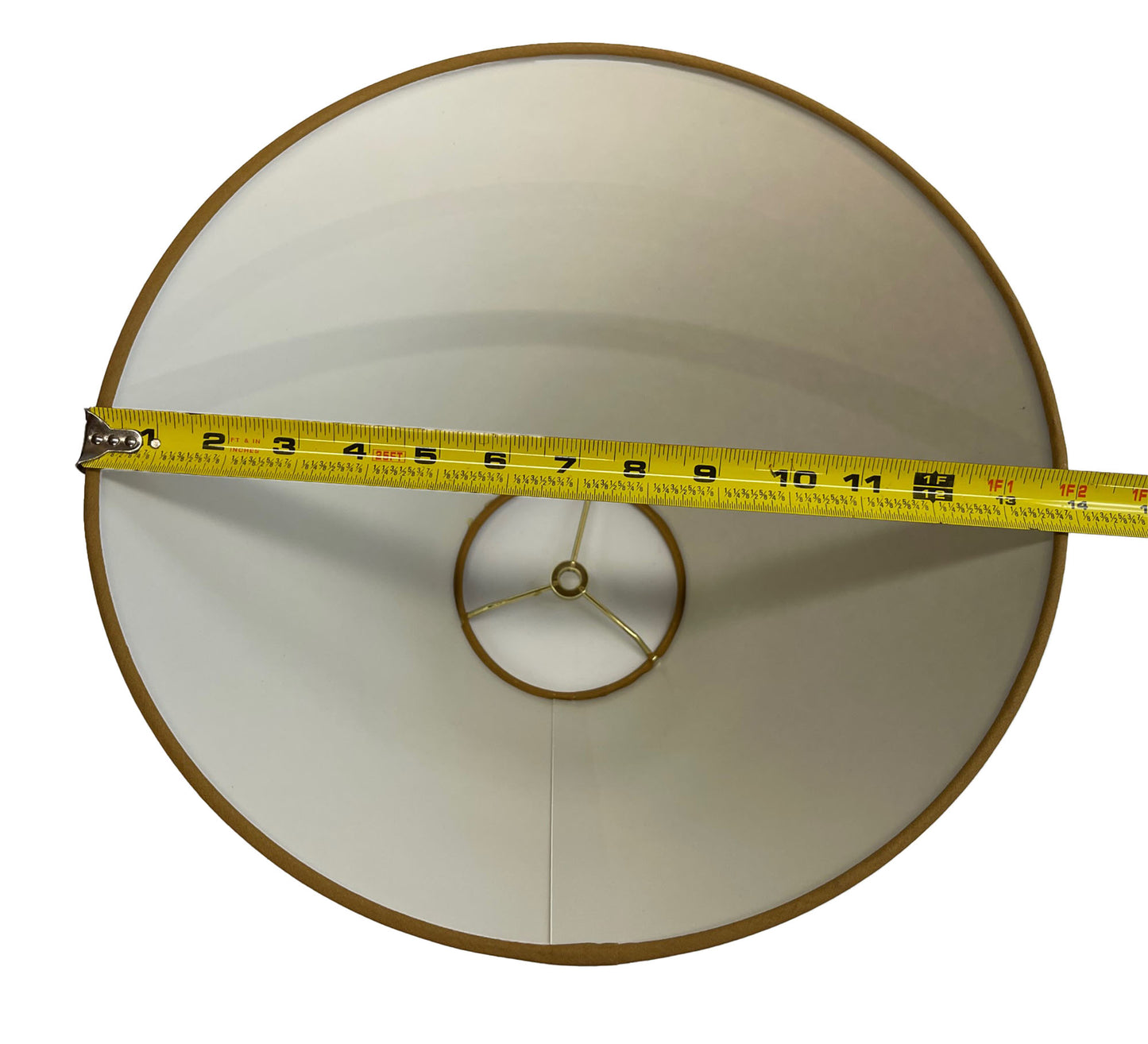 Rustic Oiled Kraft Lamp Shade - 14" (No-Lace)