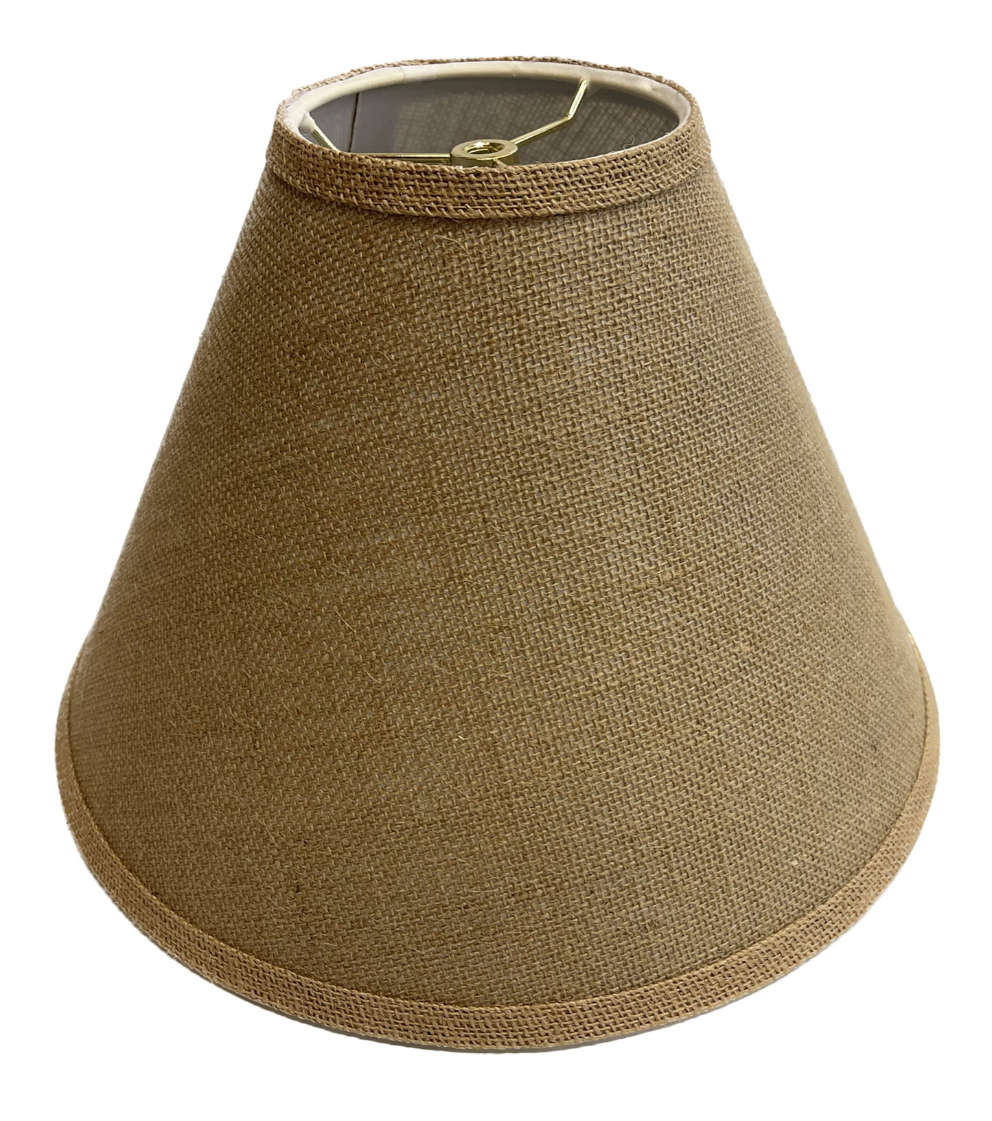 Rustic Burlap Lamp Shade - 14"