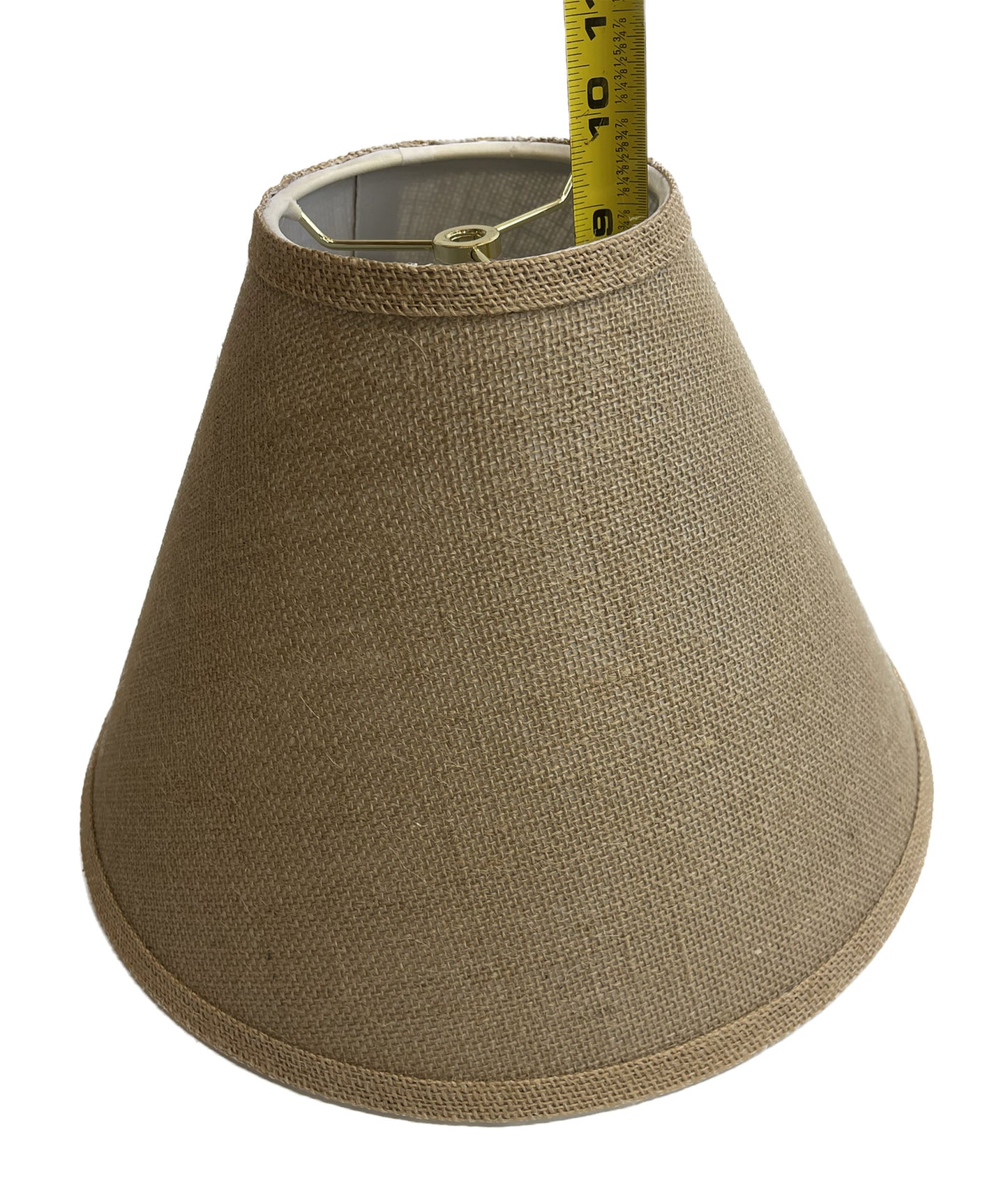 Rustic Burlap Lamp Shade - 14"