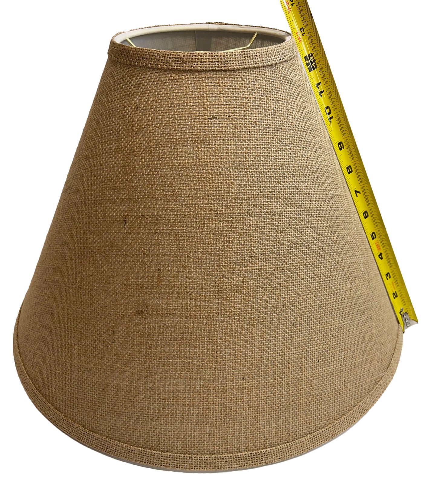 Rustic Burlap Lamp Shade - 18"