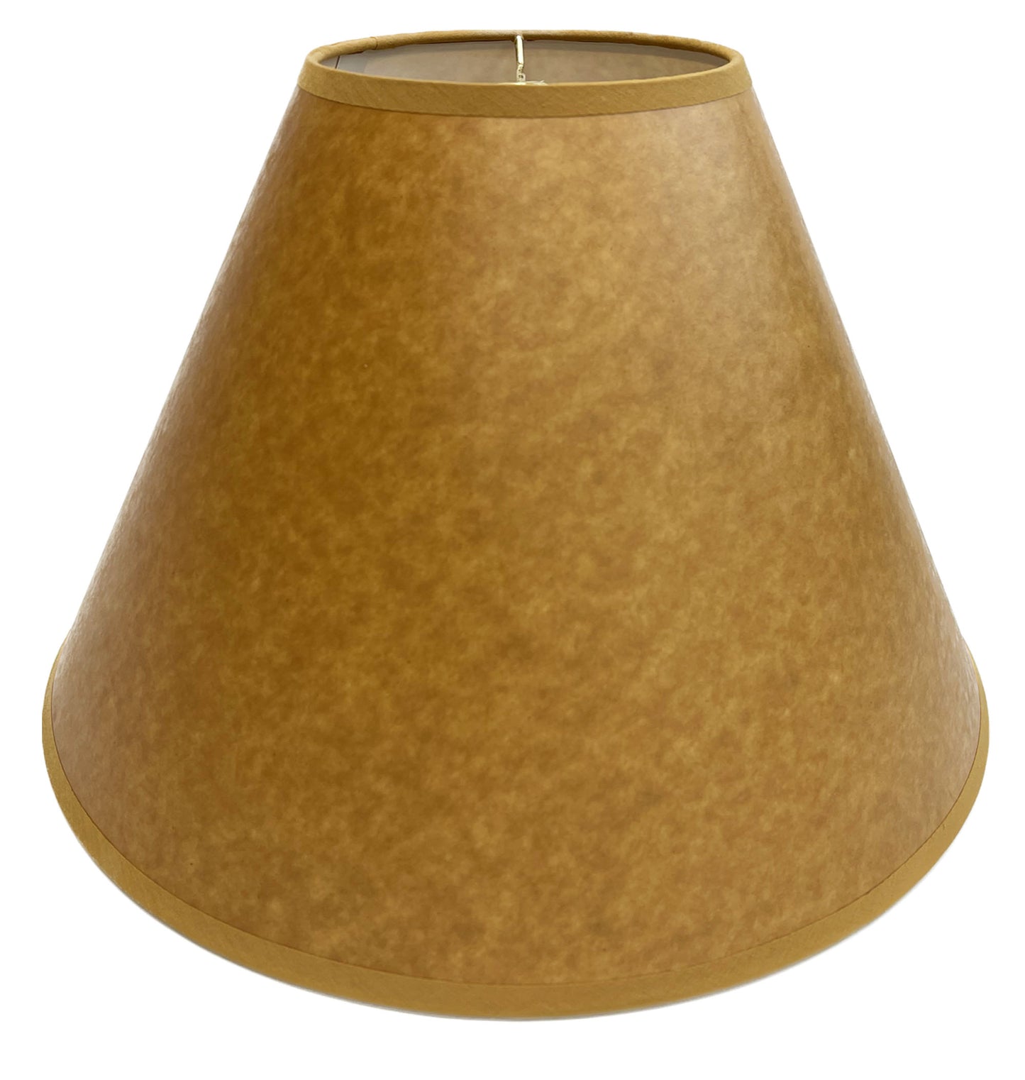 Rustic Oiled Craft Paper Lamp Shade - NO LACE - 16"