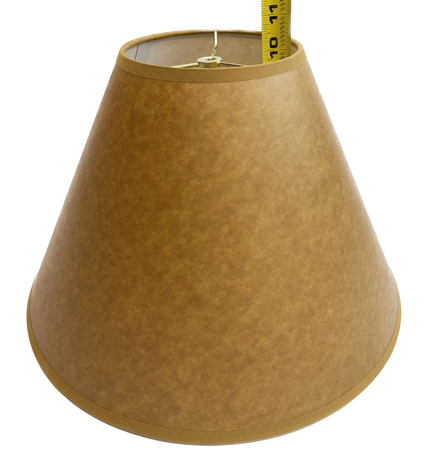 Rustic Oiled Craft Paper Lamp Shade - NO LACE - 16"
