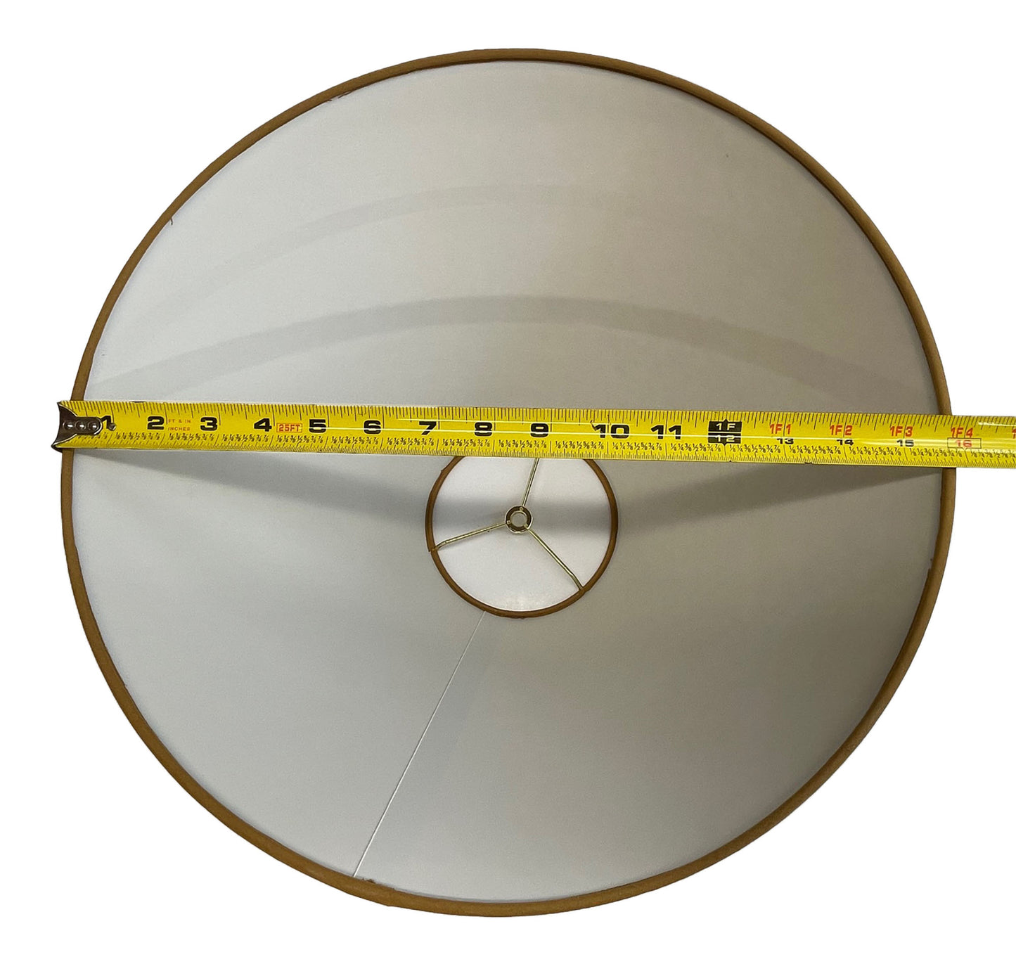 Rustic Oiled Craft Paper Lamp Shade - NO LACE - 16"