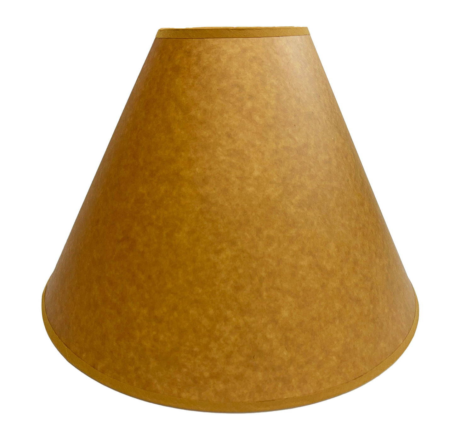 Rustic Oiled Kraft  Lamp Shade - 18" - NO LACE